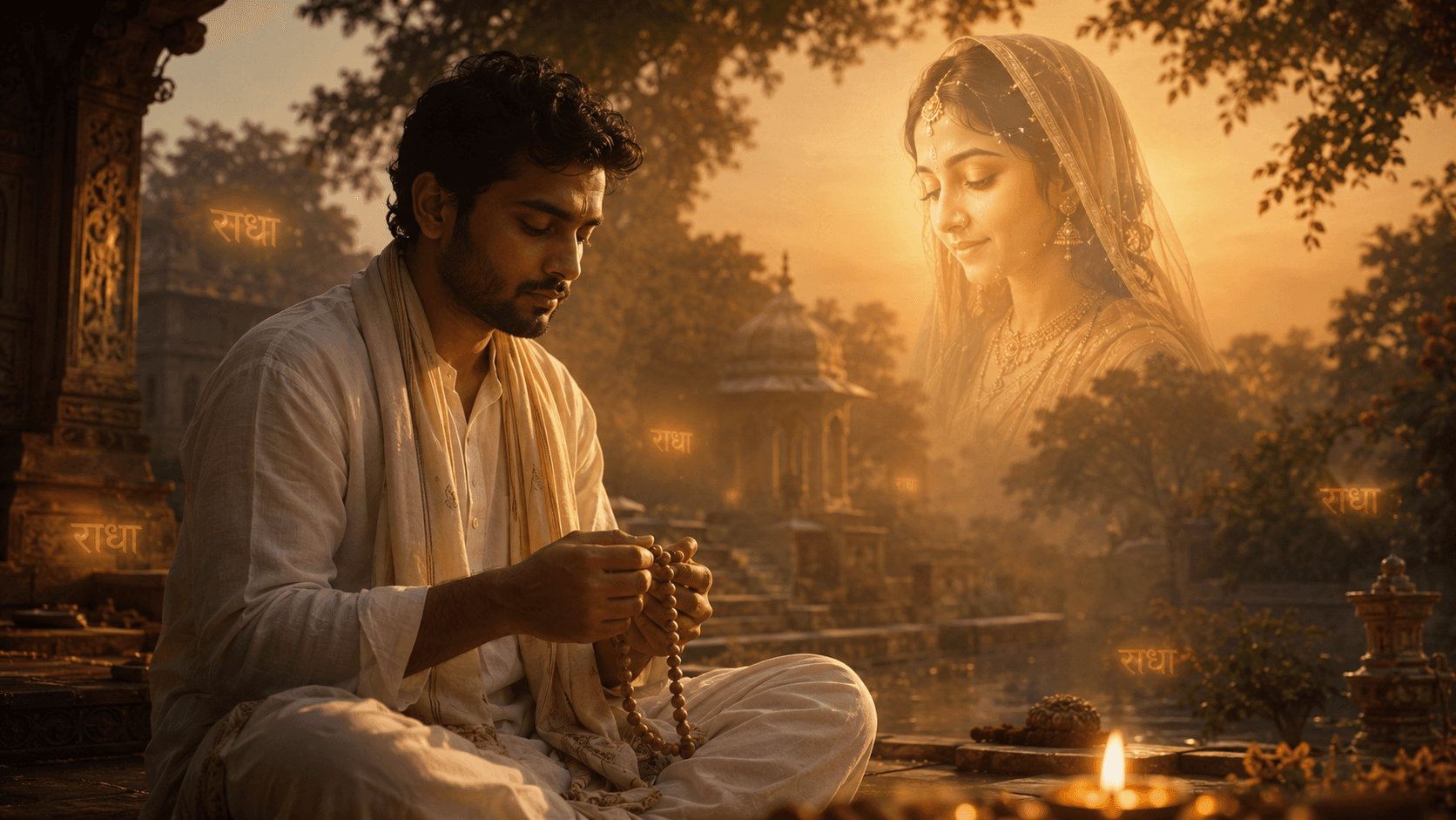 How to Chant Radha Naam: Method, Rules, Best Time & Beginner’s Guide
